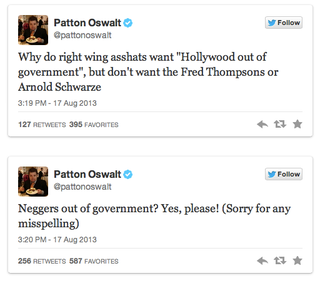 Illustration for article titled Patton Oswalt won Twitter over the weekend with a series of hilarious, slightly offensive tweets